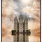Millennial Reflection Salt Lake City Utah Temple