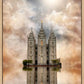 Millennial Reflection Salt Lake City Utah Temple