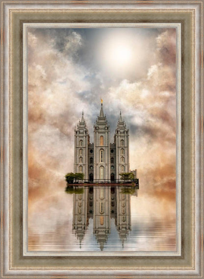 Millennial Reflection Salt Lake City Utah Temple