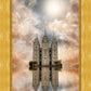 Millennial Reflection Salt Lake City Utah Temple