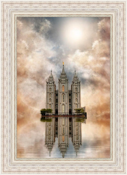 Millennial Reflection Salt Lake City Utah Temple