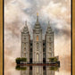 Millennial Reflection Salt Lake City Utah Temple