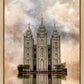 Millennial Reflection Salt Lake City Utah Temple