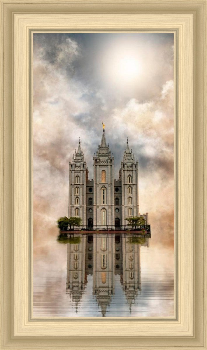 Millennial Reflection Salt Lake City Utah Temple