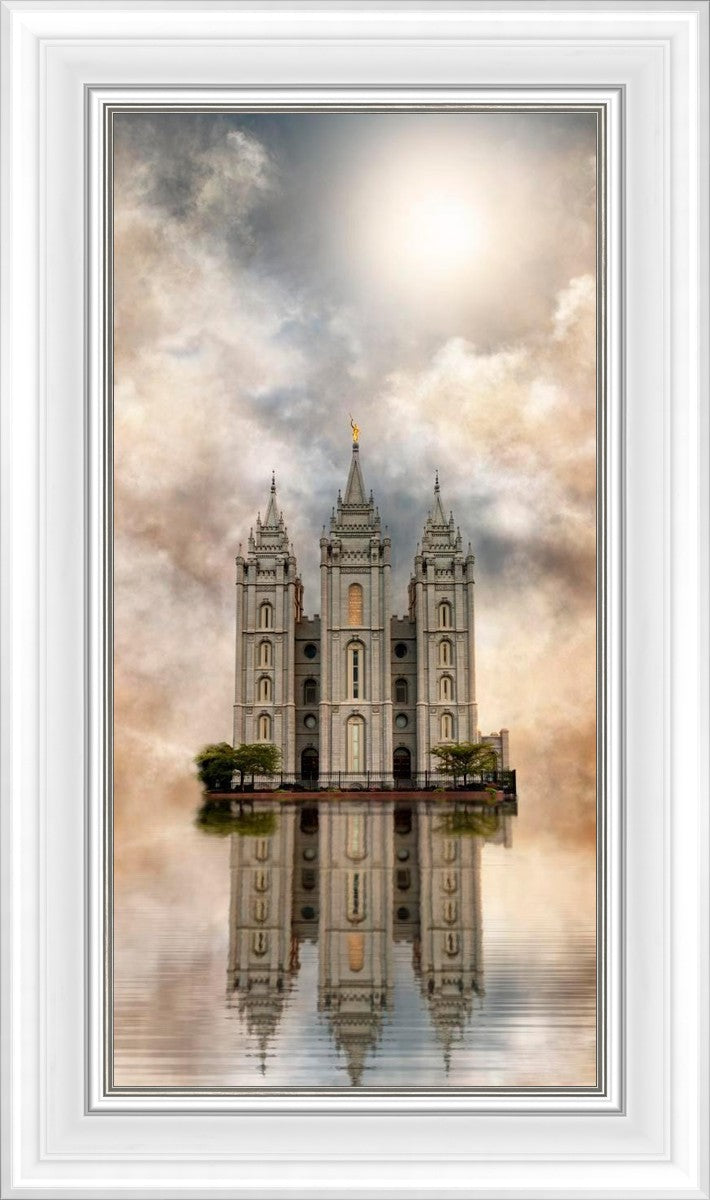 Millennial Reflection Salt Lake City Utah Temple