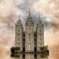 Millennial Reflection Salt Lake City Utah Temple
