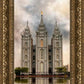 Millennial Reflection Salt Lake City Utah Temple