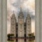 Millennial Reflection Salt Lake City Utah Temple