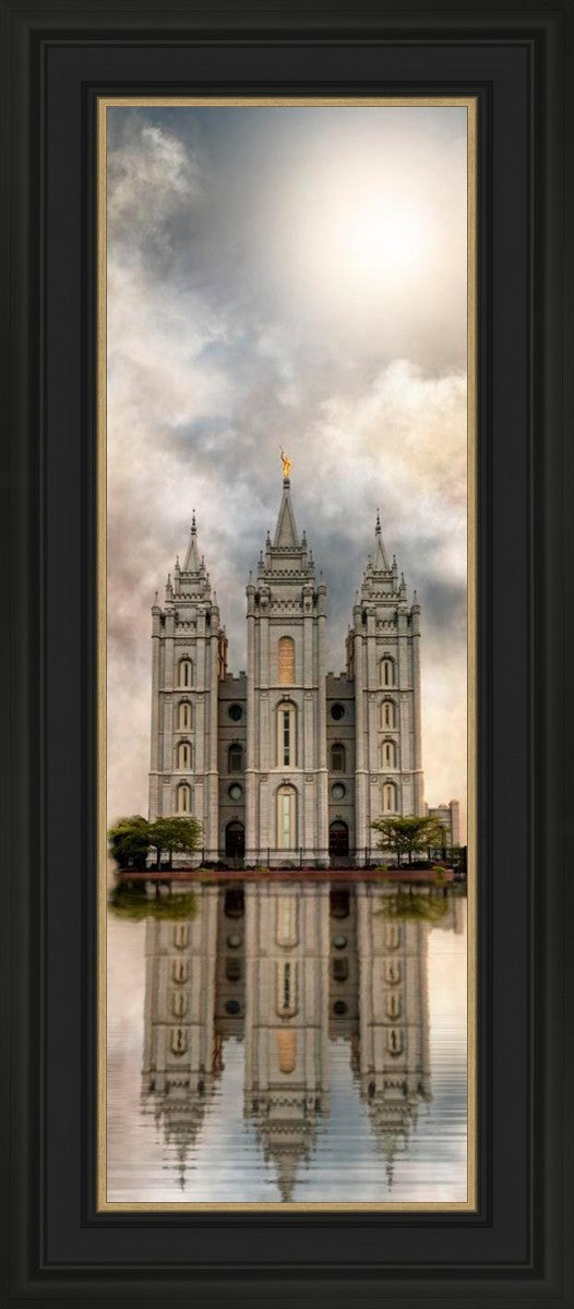 Millennial Reflection Salt Lake City Utah Temple