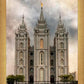 Millennial Reflection Salt Lake City Utah Temple