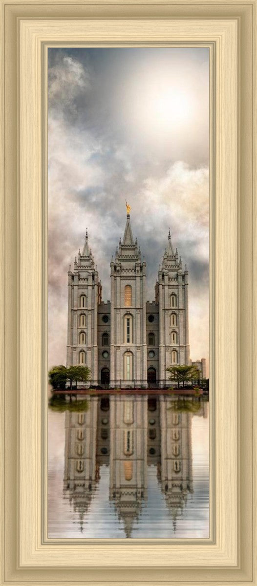 Millennial Reflection Salt Lake City Utah Temple
