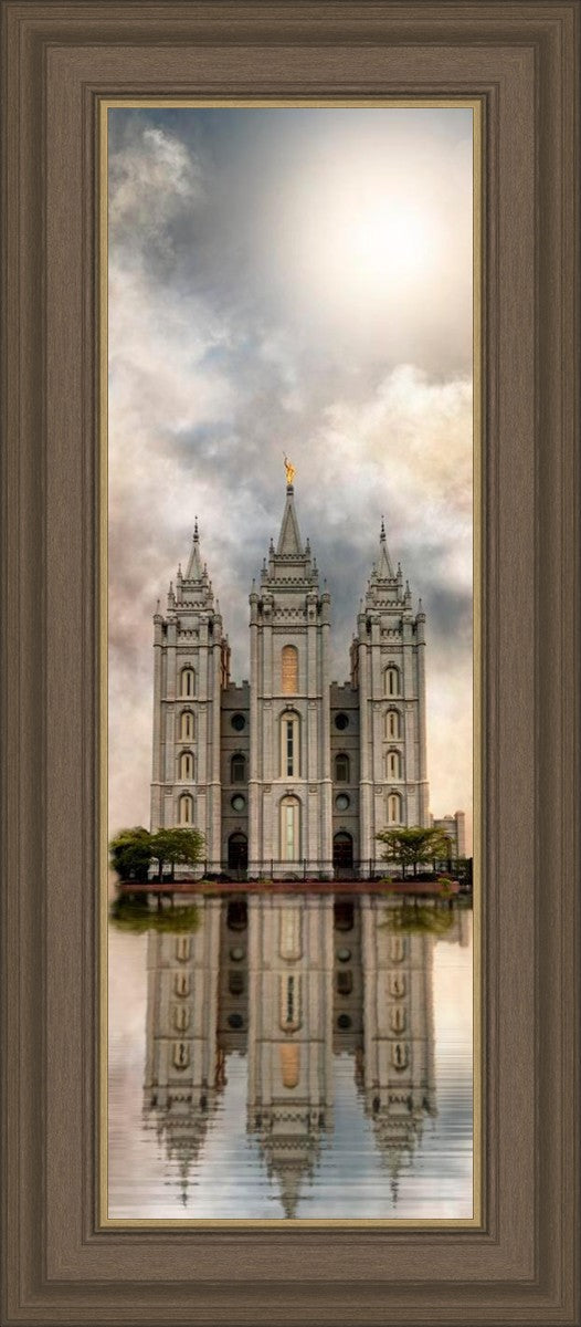 Millennial Reflection Salt Lake City Utah Temple