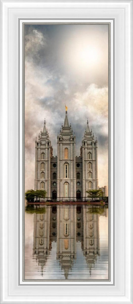 Millennial Reflection Salt Lake City Utah Temple