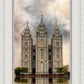 Millennial Reflection Salt Lake City Utah Temple