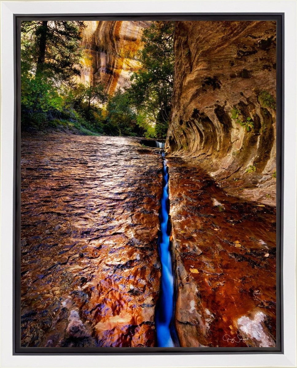 Zions Fissure Gallery Wrap