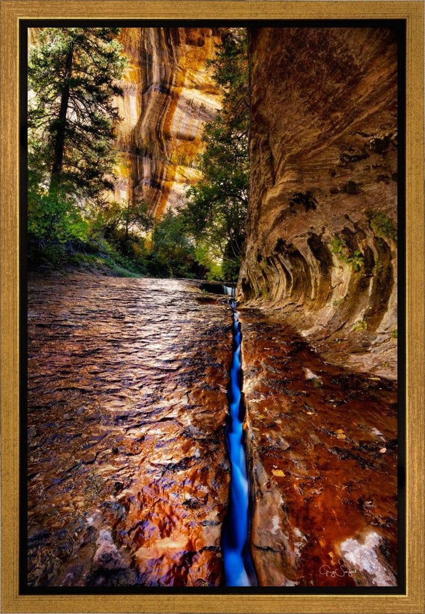Zions Fissure Gallery Wrap