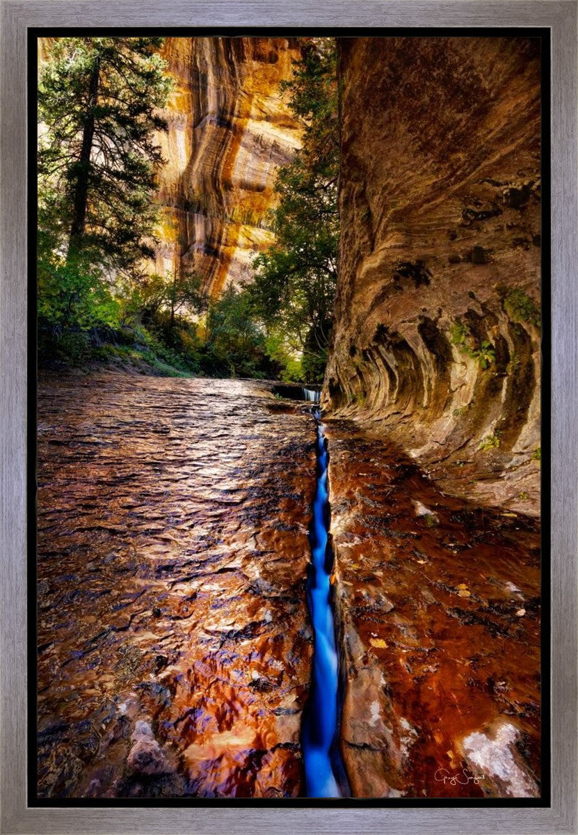 Zions Fissure Gallery Wrap
