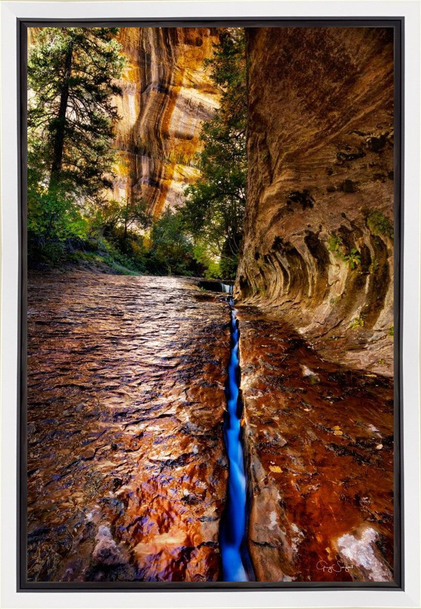 Zions Fissure Gallery Wrap