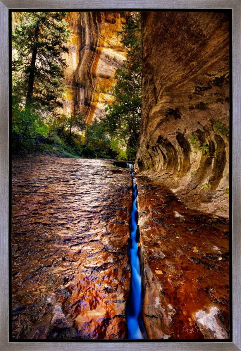 Zions Fissure Gallery Wrap