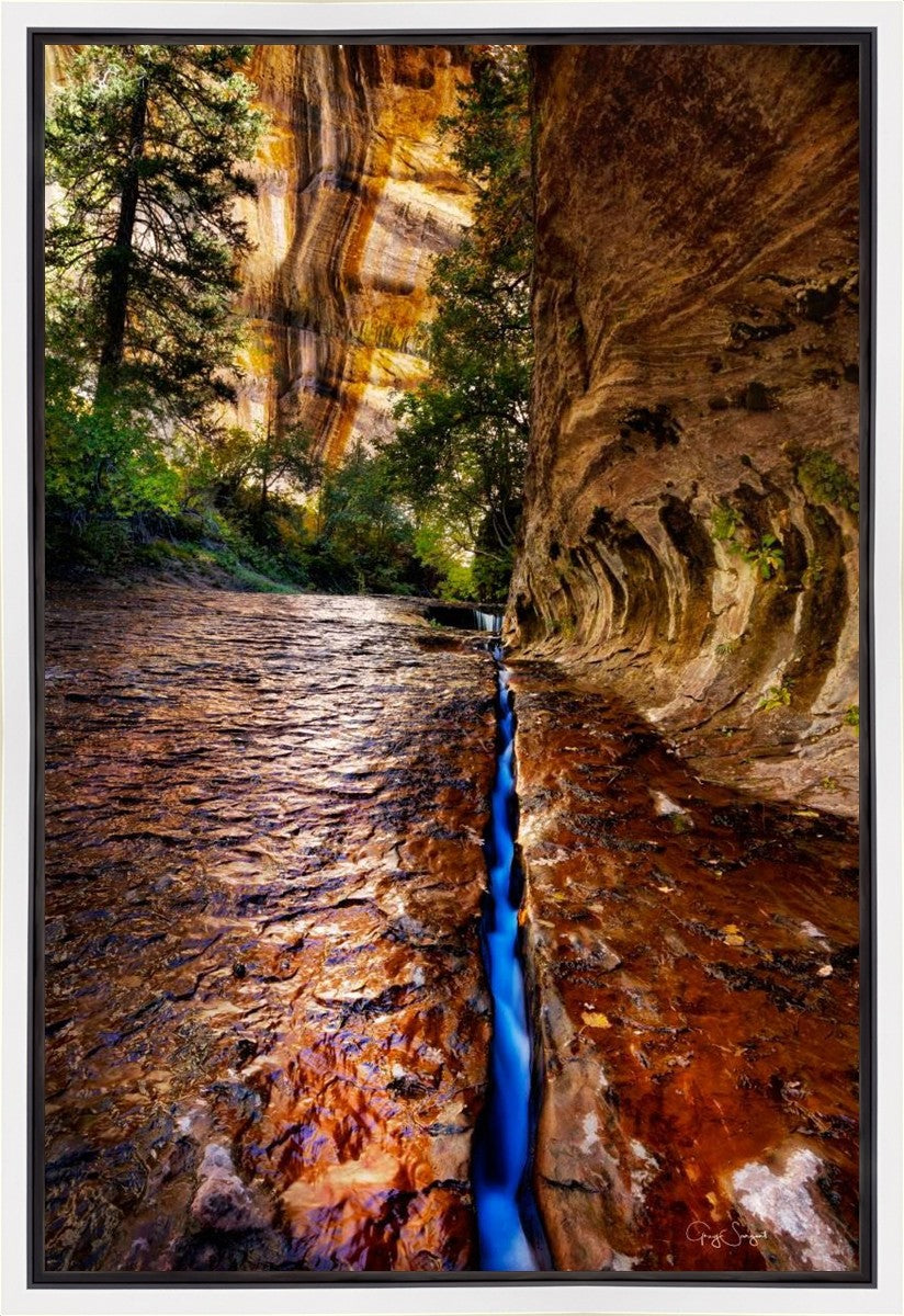 Zions Fissure Gallery Wrap