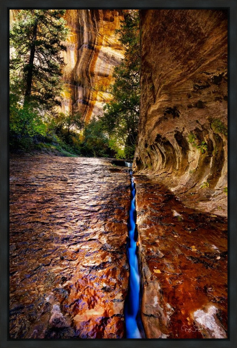 Zions Fissure Gallery Wrap