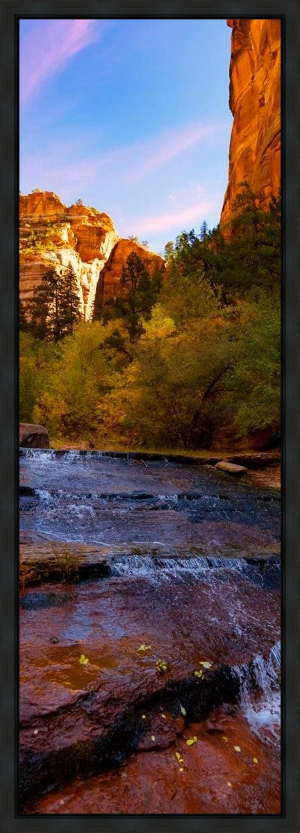 Morning At The Falls Gallery Wrap