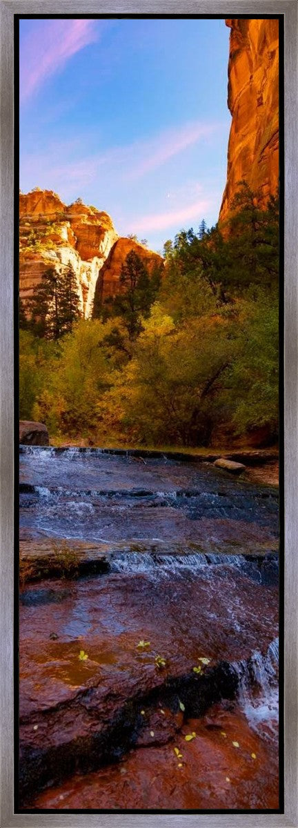 Morning At The Falls Gallery Wrap
