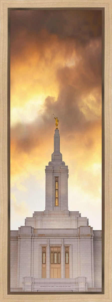 Pocatello Temple Spire Gallery Wrap
