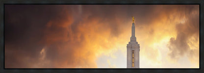Pocatello Temple Sunset