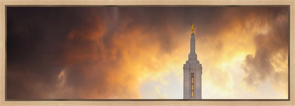 Pocatello Temple Sunset