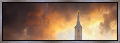 Pocatello Temple Sunset