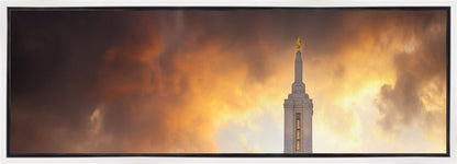 Pocatello Temple Sunset