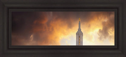 Pocatello Temple Sunset
