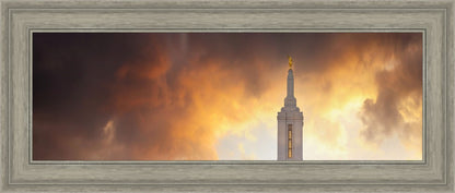 Pocatello Temple Sunset