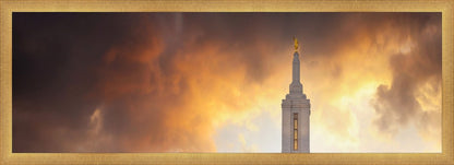 Pocatello Temple Sunset