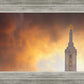 Pocatello Temple Sunset
