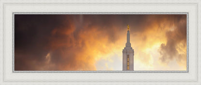 Pocatello Temple Sunset