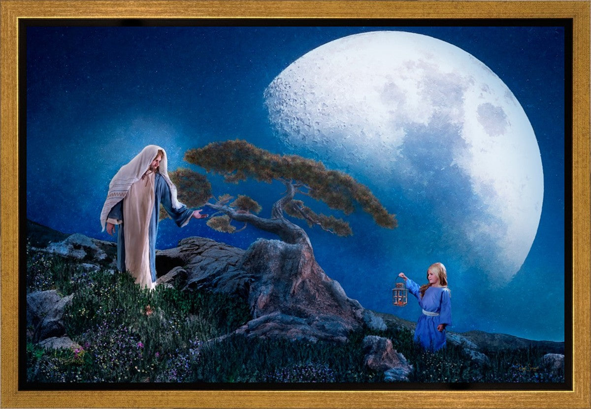 Teach Me to Walk in the Light Gallery Wrap