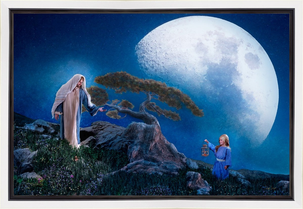 Teach Me to Walk in the Light Gallery Wrap