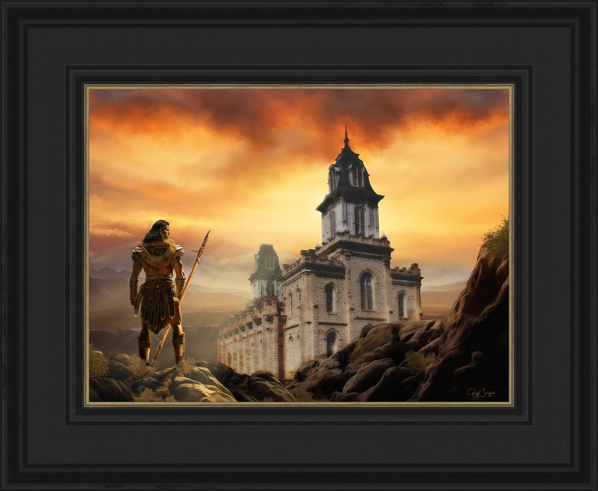 Moroni at Manti