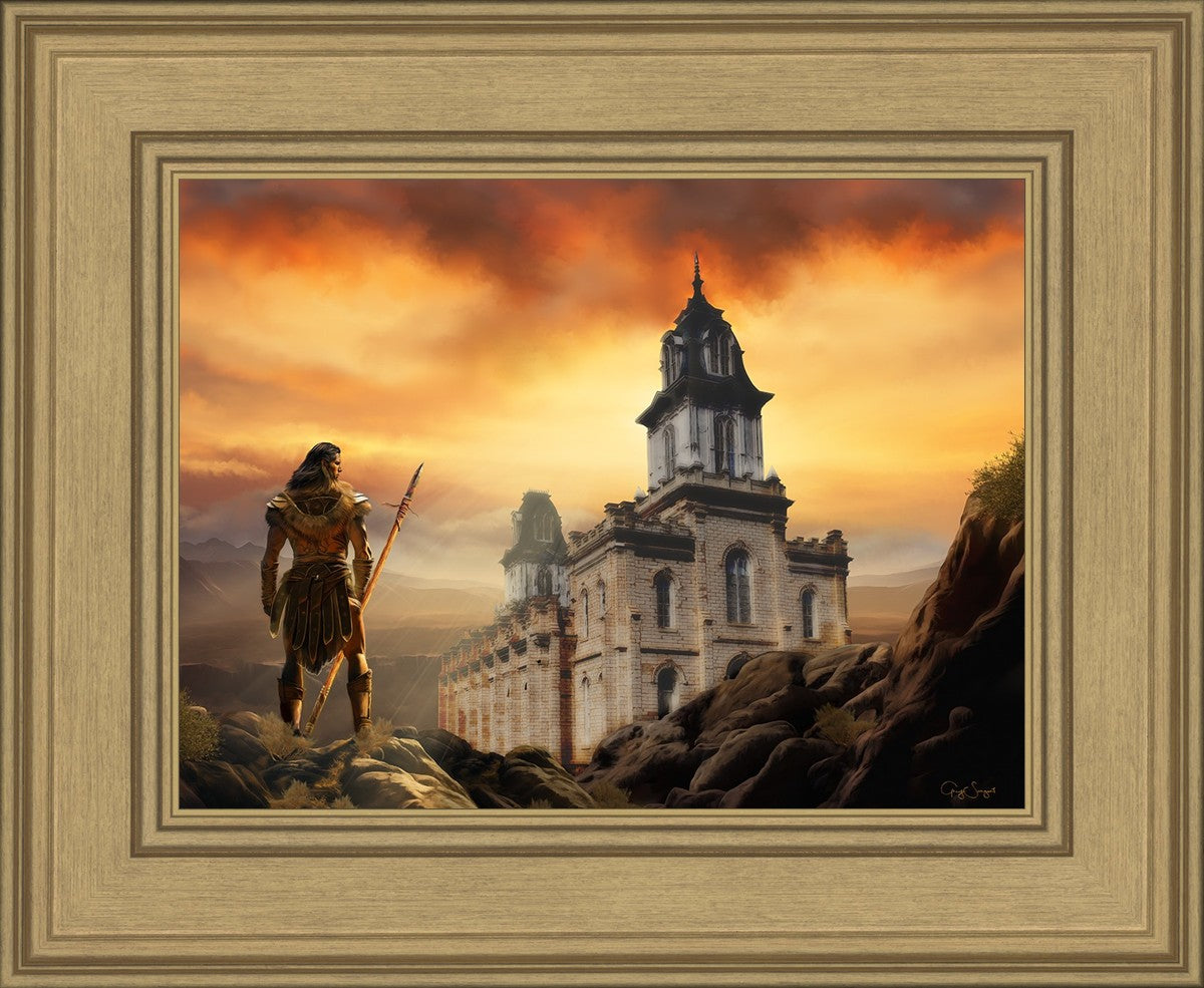 Moroni at Manti