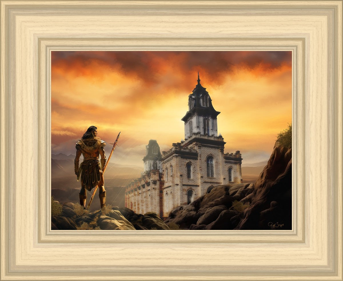 Moroni at Manti