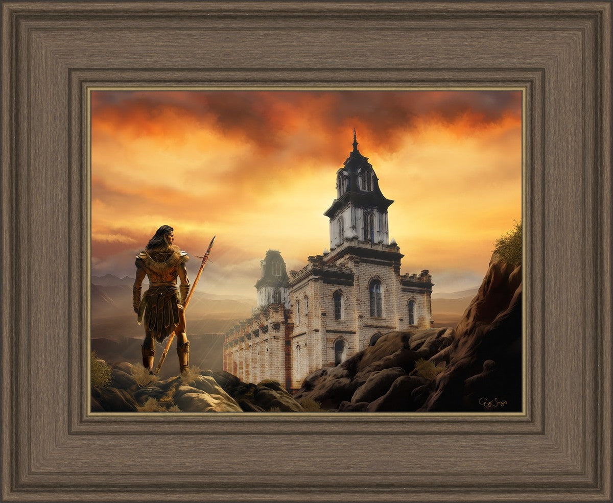 Moroni at Manti