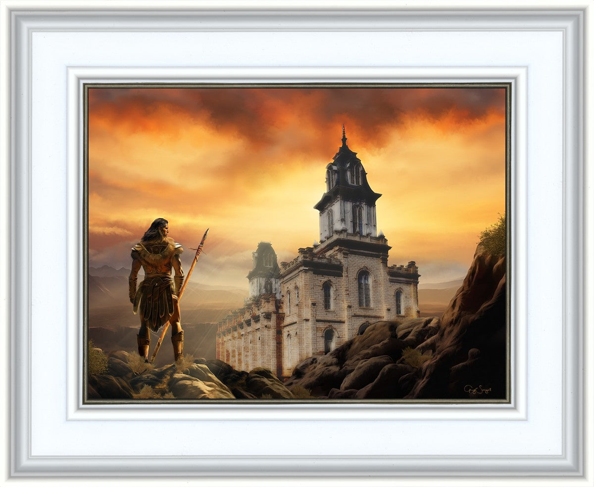 Moroni at Manti