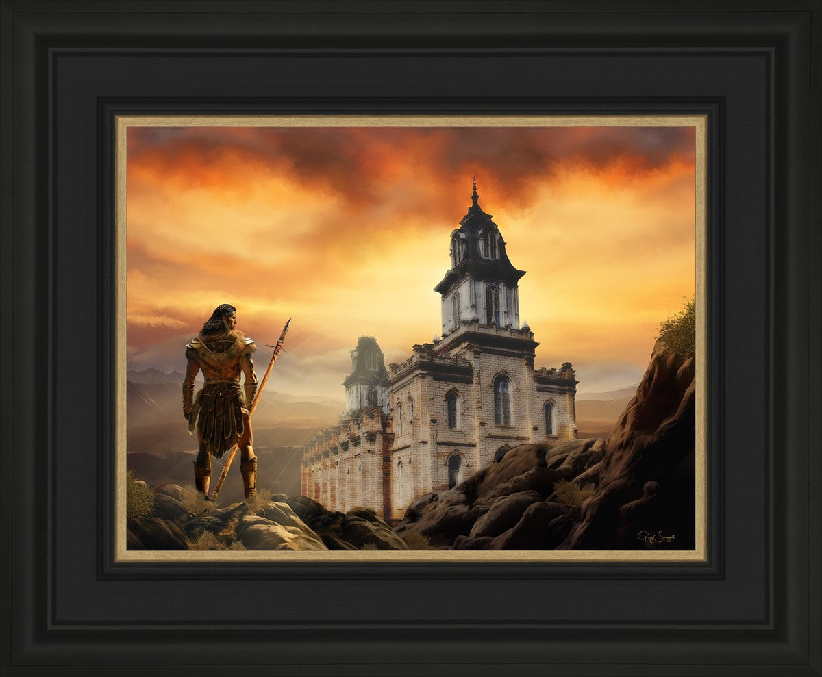 Moroni at Manti