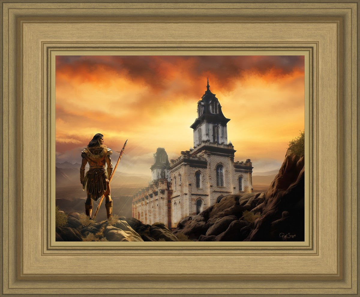 Moroni at Manti