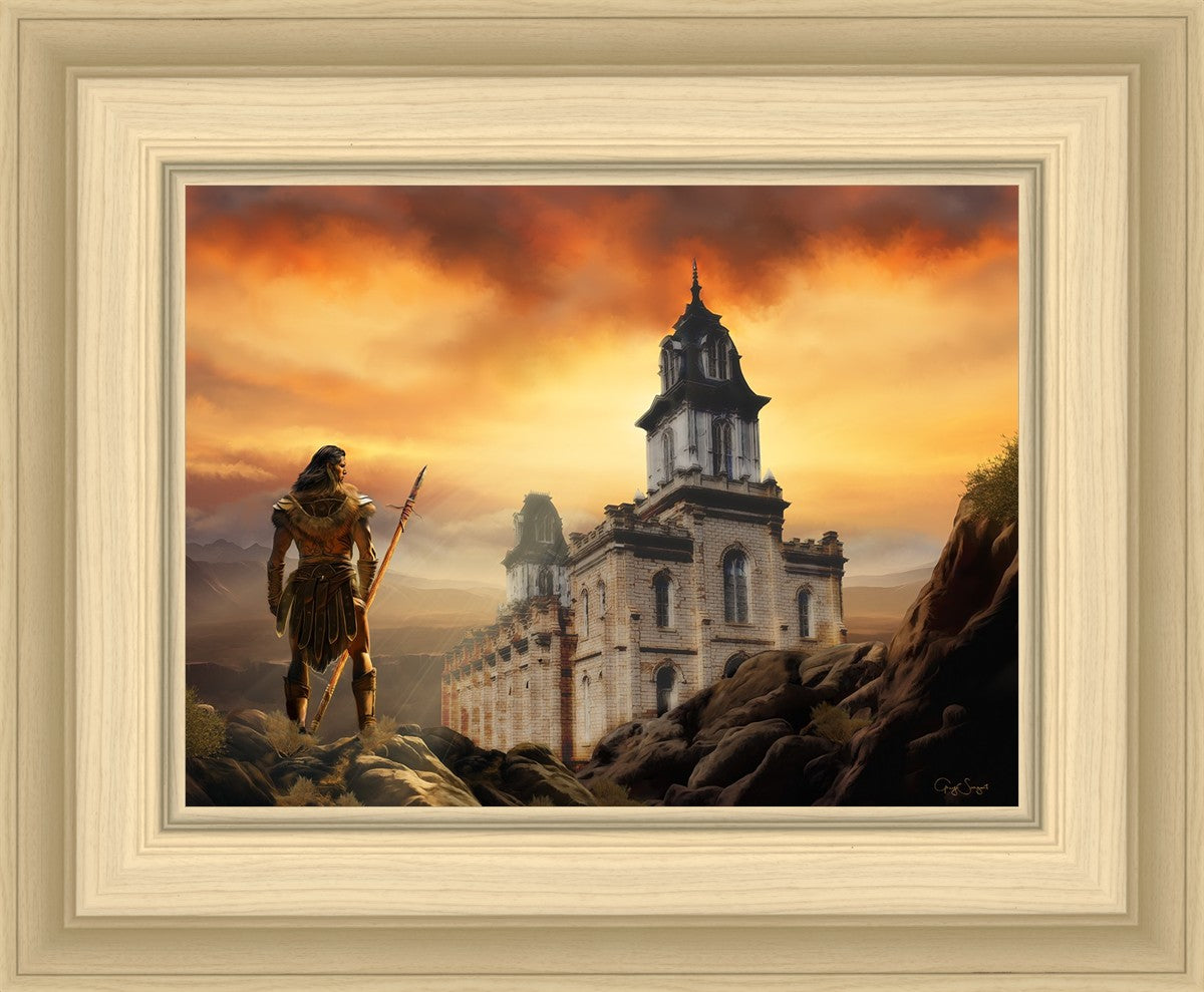 Moroni at Manti