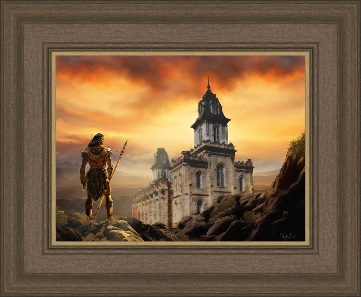 Moroni at Manti