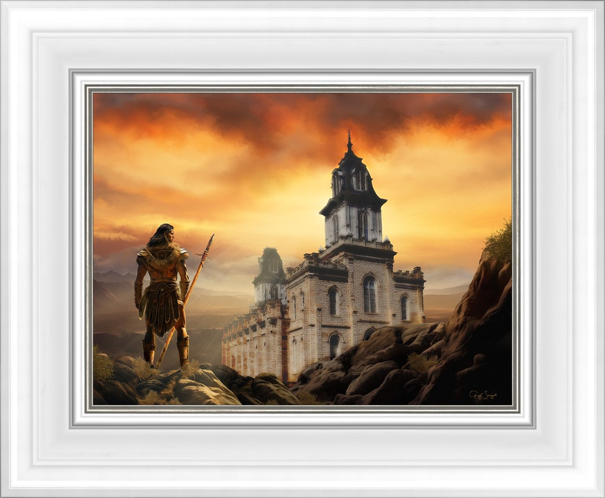 Moroni at Manti