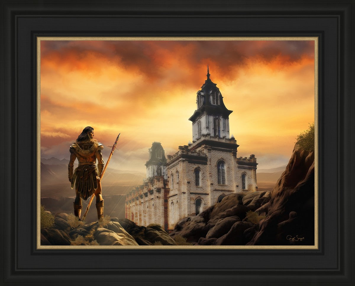 Moroni at Manti